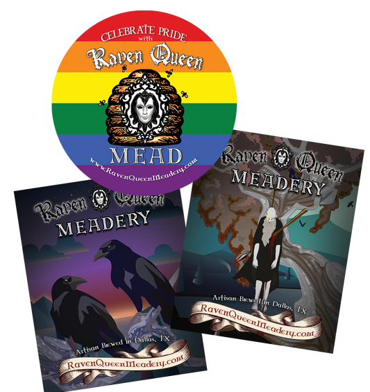 Raven Queen Pride Sticker Pack